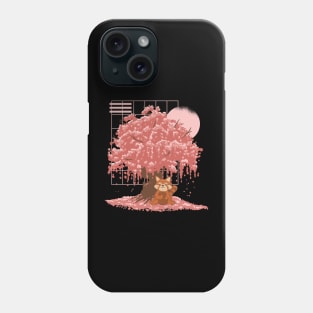 Red Panda Under a Cherry Tree Phone Case