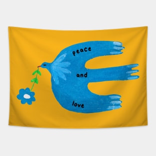 Peace bird Tapestry