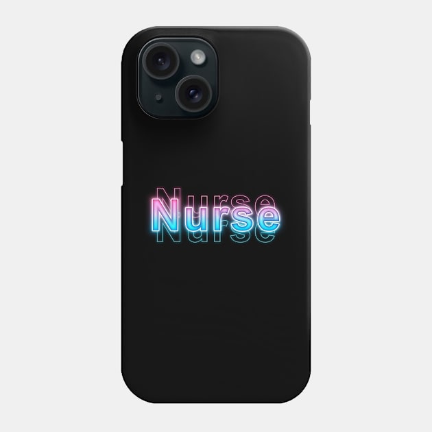 Nurse Phone Case by Sanzida Design