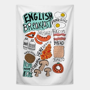 English Breakfast Tapestry