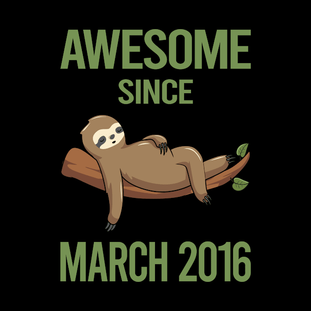 Chilling Sloth - March 2016 by tyeshawalthous