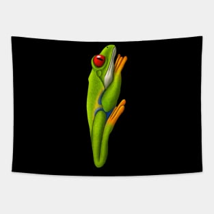 Red Eyed Tree Frog Tapestry