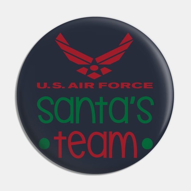 Best Gift for Christmas - U.S. Air Force Santa's Team Pin by chienthanit