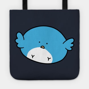 Blue Bird Blob Tote