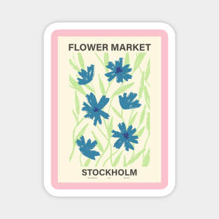 Flower Market Magnet