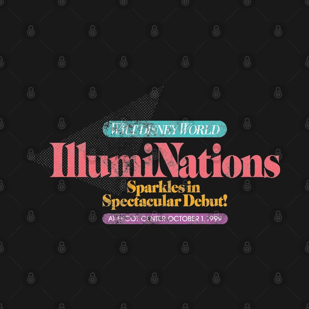 Epcot Illuminations 1999 Vintage by BurningSettlersCabin