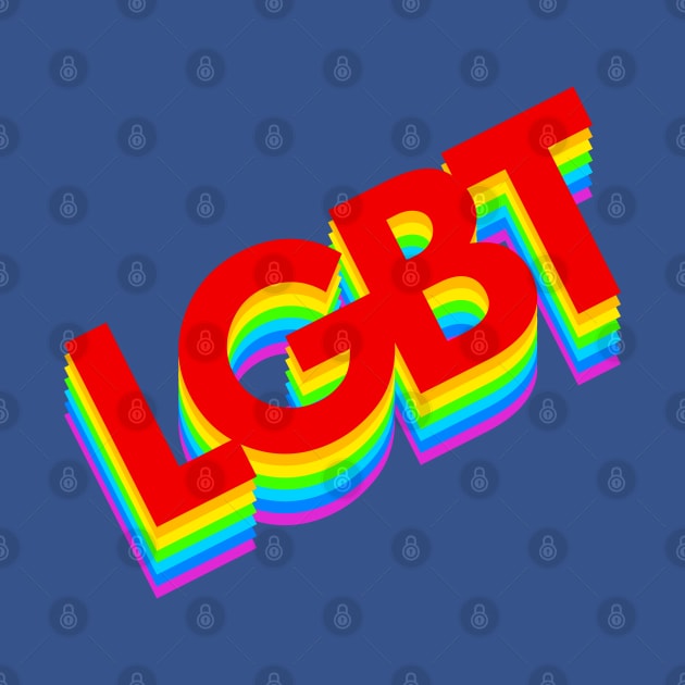 LGBT Rainbow Logo by DankFutura