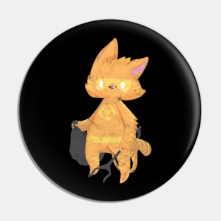 Trashtag Challenge Recycle Super Cat Pin