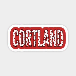 Cortland Heart Pattern Magnet