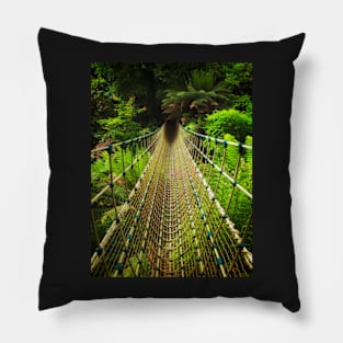 Rope Bridge Adventure Pillow