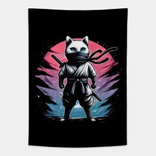 Shinobi Cat Tapestry