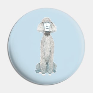 Weird poodles - don't worry, be happy Pin