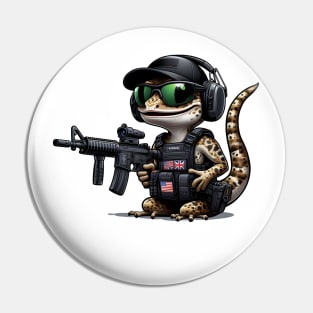 Tactical Gecko Pin