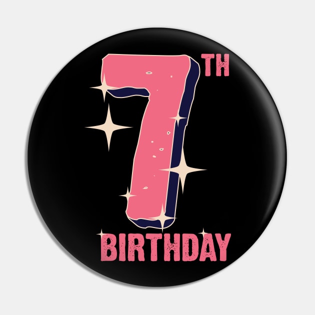 7th birthday for girls Pin by Emma