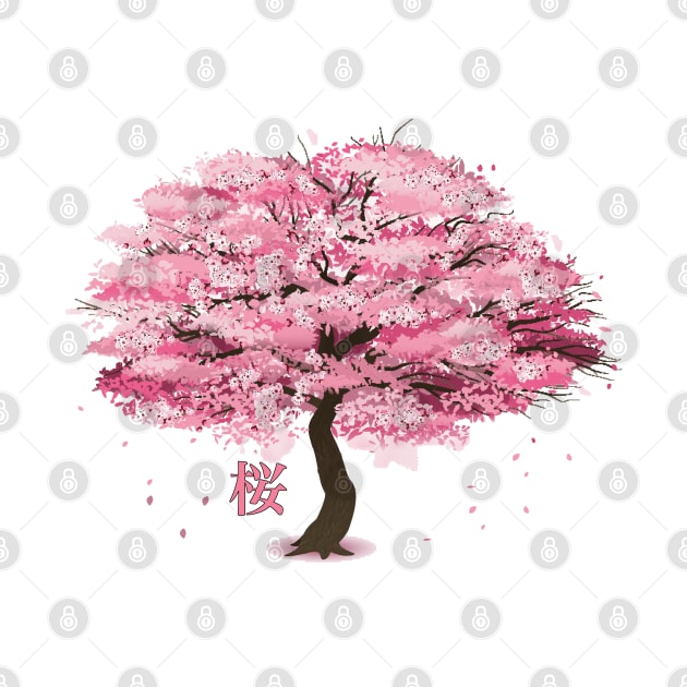 Sakura Tree by Woreth