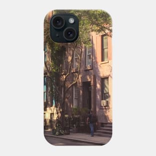 West Village, Residential Buildings Architecture Manhattan, NYC Phone Case