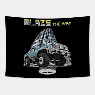 Blazer lifted Square body Truck Tapestry