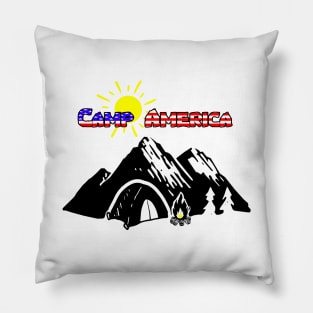 Camp America Camp Crystal Lake Pillow