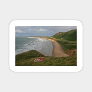 Gower Peninsula, Rhossili Bay Magnet