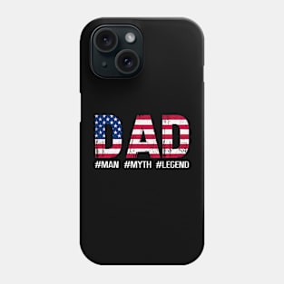 DAD myth legend Retro Gift for Father’s day, Birthday, Thanksgiving, Christmas, New Year Phone Case