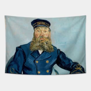 Portrait of the Postman Joseph Roulin by van Gogh Tapestry