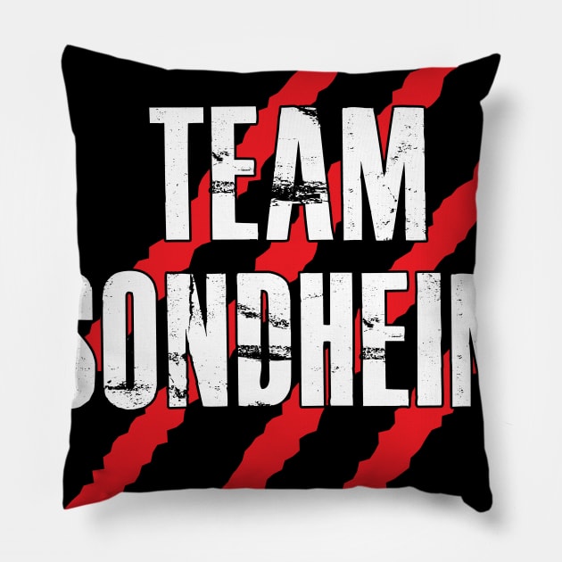 Musicals with Cheese - Team Sondheim Pillow by Musicals With Cheese