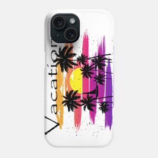 Let's Go to Vacation Classic - Sun & Sea Phone Case