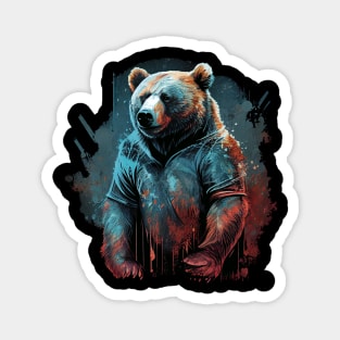 Brown bear Magnet