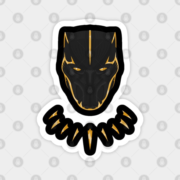 Black Panther - T'Chaka Magnet by AlternateRealiTEE