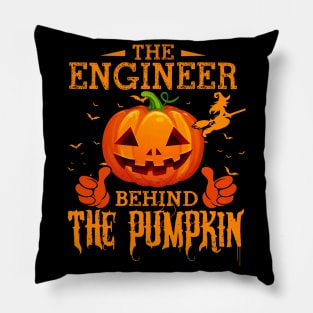 Mens The CHEF Behind The Pumpkin T shirt Funny Halloween T Shirt_ENGINEER Pillow