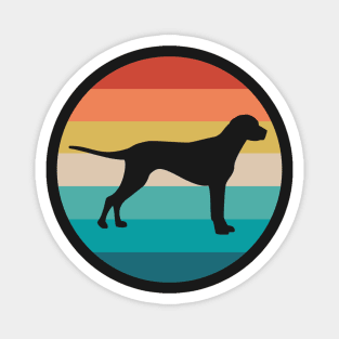 Labrador Retro Style Magnet