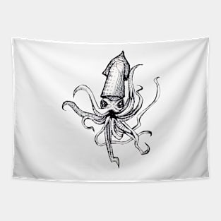 Angry Squid Tapestry