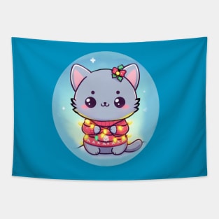 Lit Kitty! Tapestry