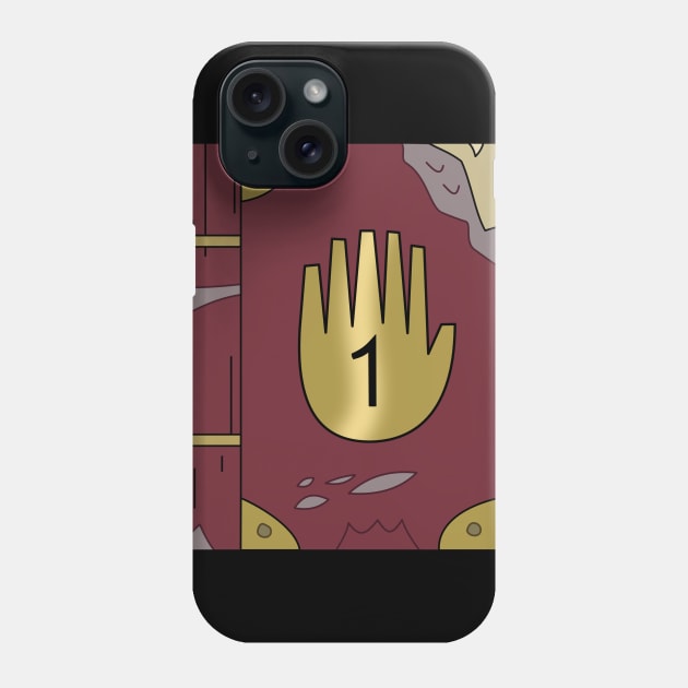 Journal 1- Gravity Falls Phone Case by Ed's Craftworks