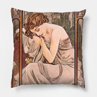 Times of the Day - Night’s Rest, 1899 Pillow