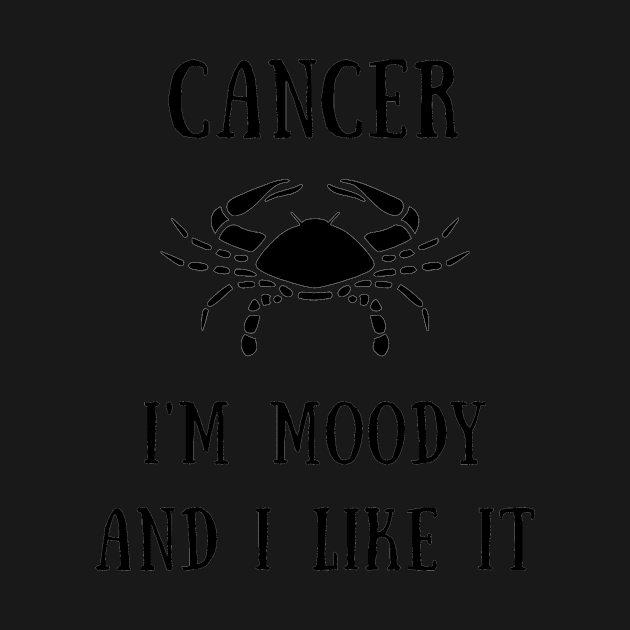 Cancer i'm moody and i like it by IOANNISSKEVAS