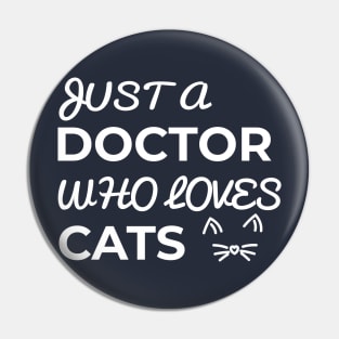 doctor cat Pin