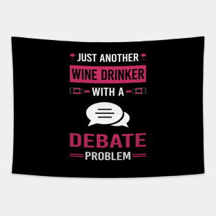 Wine Drinker Debate Tapestry