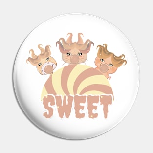 Funny Bubbles Sweet Animal Pin