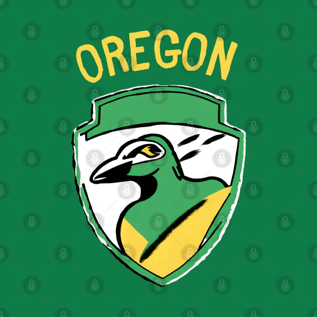 Arena Sports of Oregon Football Player Team Spirit of American Football Game Day by DaysuCollege