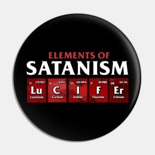 Elements of Satanism - Lucifer Pin