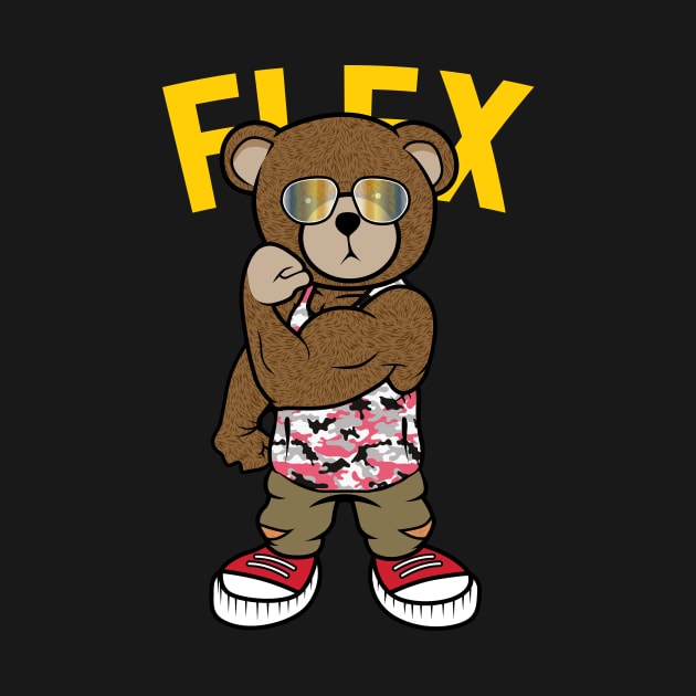 teddy bear flex by janvimar