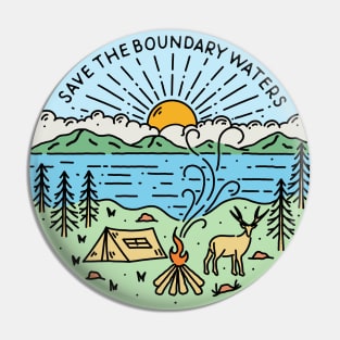 Save The Boundary Waters Pin