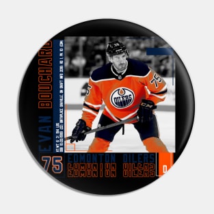 Evan Bouchard Paper Poster Pin