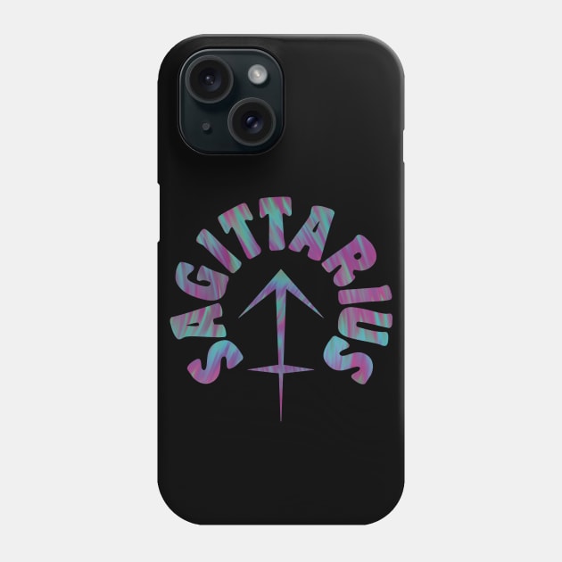 Sagittarius Star Sign Zodiac Symbol Phone Case by MadelaneWolf 