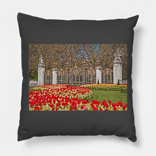 Canada Gate of the Green Park. London. England Pillow