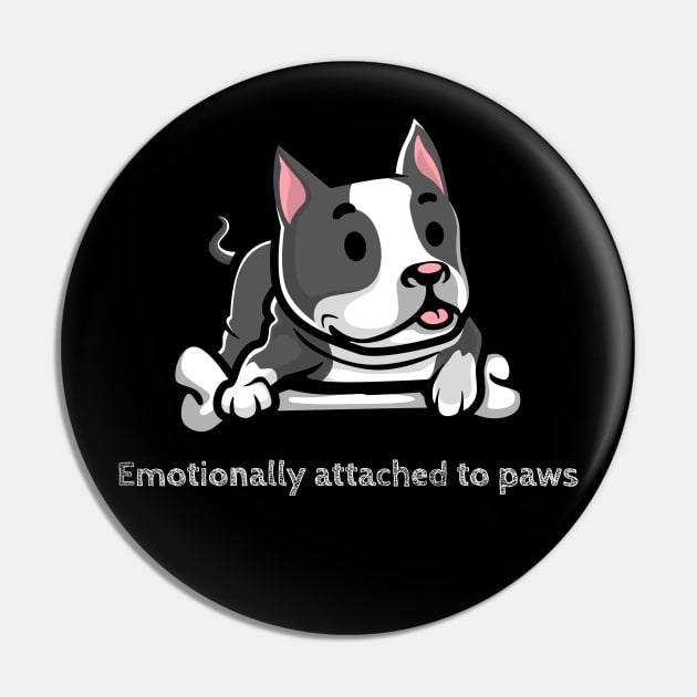 Emotionally attached to paws (staffie) Pin by Dog Lovers Store
