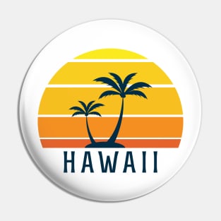 Hawaii Sunset Pin