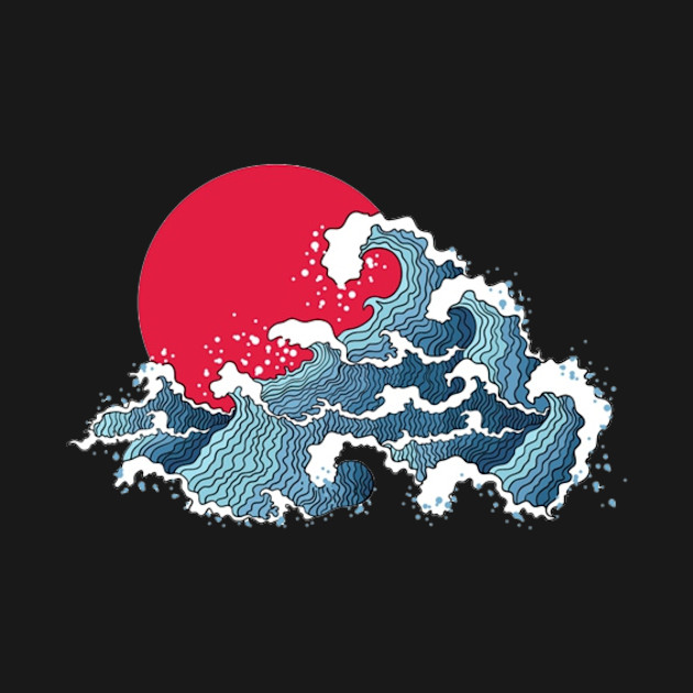 Japan’s wave by WordFandom