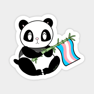 Trans* Panda Magnet